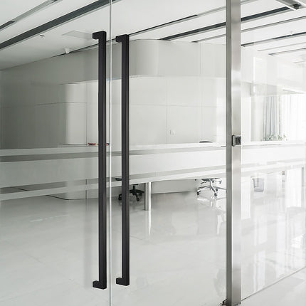 Entrance Door Pull Handle Matte Black 1800mm 2