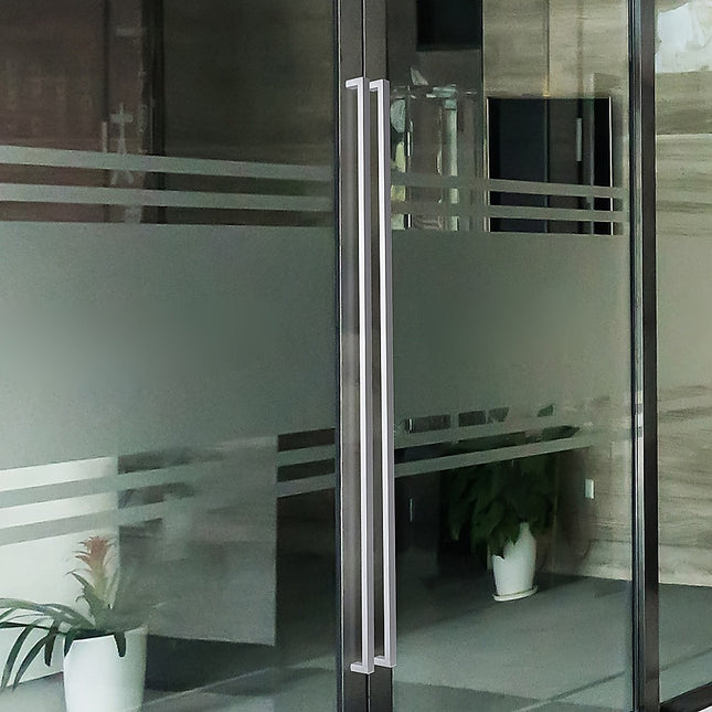 Entrance Door Pull Handle Brushed satin 1800mm 2