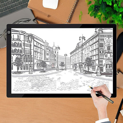 A2 LED Light Box Tracing Board Art Design Stencil Tattoo Copy Drawing Pad 7