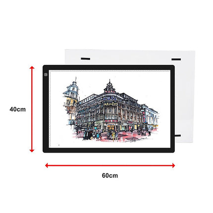 A2 LED Light Box Tracing Board Art Design Stencil Tattoo Copy Drawing Pad 12
