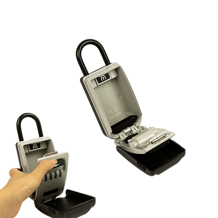 Security 4 Digit Combination Cable Lock Box With Luminous Dials 6