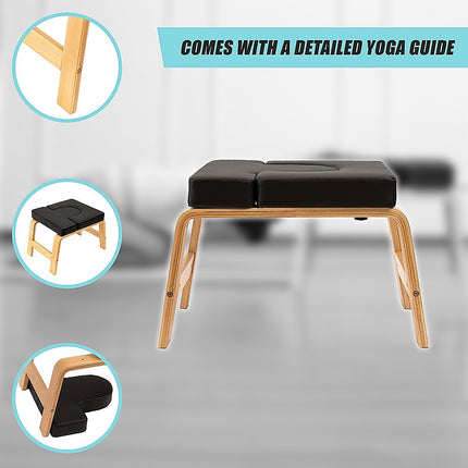 Yoga Stool Inversion Multi-Purpose Chair For Headstands 7
