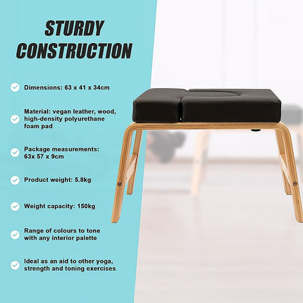 Yoga Stool Inversion Multi-Purpose Chair For Headstands 9
