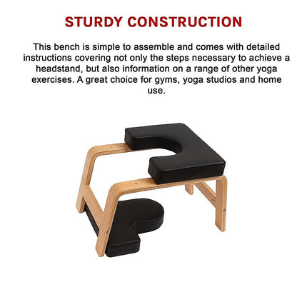 Yoga Stool Inversion Multi-Purpose Chair For Headstands 10
