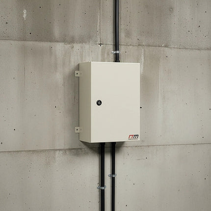 Carbon Steel Electrical Enclosure Box IP65 Wall Mount 400 x 300 x 200 mm 7