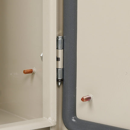 Carbon Steel Electrical Enclosure Box IP65 Wall Mount 400 x 300 x 200 mm 4