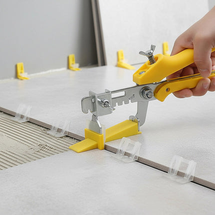 1000x Tile Leveling System Clips Levelling Spacer Tiling Tool Floor Wall 6