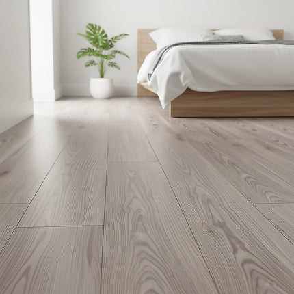 Vinyl Floor Tiles Self Adhesive Flooring Water Dyed Walnut Black Wood Grain 16 Pack 2.3SQM 3