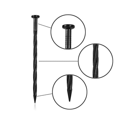 Landscape No Dig Lawn Garden Edging Kit 10m Flexible Durable Border Paver 6