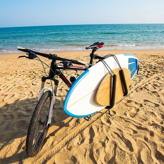 Adjustable Surfboard Skimboard Bicycle Rack Carrier 2