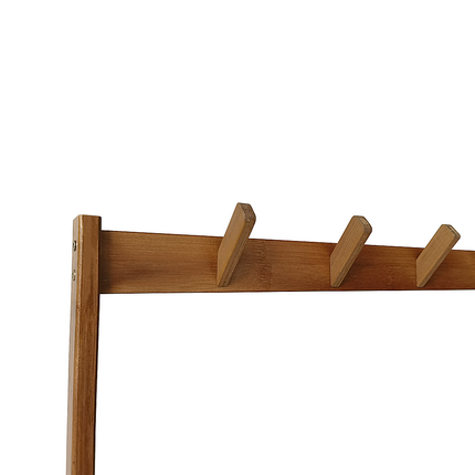 97x168cm Hallway Bench Coat Rack Stand Multifunctional Hall Shelf Entryway 6