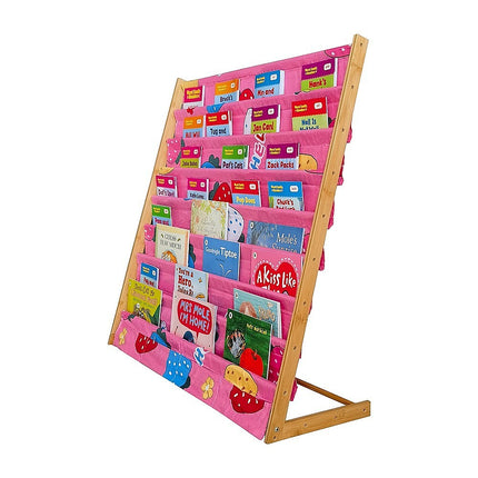 Children's Bookshelf Bookcase Magazine Rack Home Storage 10