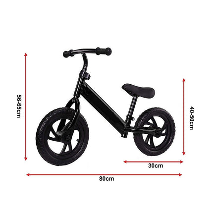 Kids Ride On Push Bike Balance Bicycle with Training Wheels for Toddlers 13