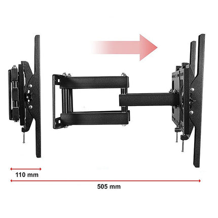 TV Bracket Wall Mount 32-70in Full Motion Swivel LCD LED 11