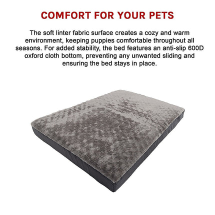 120x90cm Orthopedic Pet Dog Bed Mattress Therapeutic Joint Pain Comfort 10