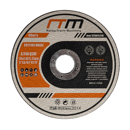 100 x Cutting Discs 125mm 5" Angle Grinder Disc Metal Cut Off Wheel Thin 8