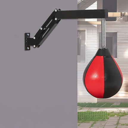Speed Bag Punching Boxing Bag Wall Mount Reflex Training 6