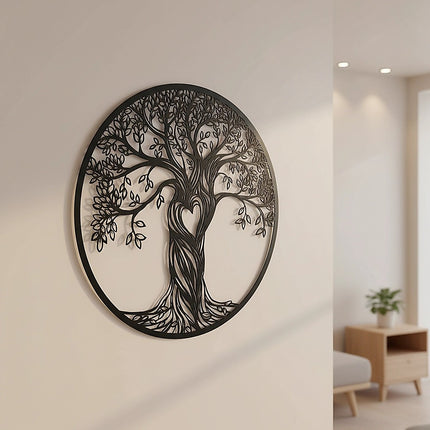 Tree Life Wall Decoration Metal Tree Wall Sculpture 2