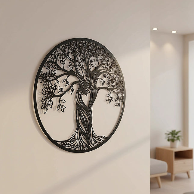 Tree Life Wall Decoration Metal Tree Wall Sculpture 2