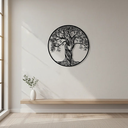 Tree Life Wall Decoration Metal Tree Wall Sculpture 4