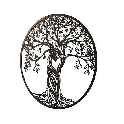 Tree Life Wall Decoration Metal Tree Wall Sculpture 5