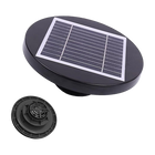 Solar Powered Roof Fan Ventilator Loft Vent for Boat RV Greenhouse Shed Caravan