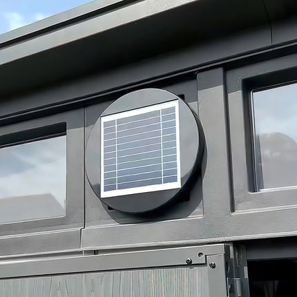 Solar Powered Roof Fan Ventilator Loft Vent for Boat RV Greenhouse Shed Caravan 2