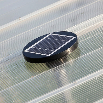 Solar Powered Roof Fan Ventilator Loft Vent for Boat RV Greenhouse Shed Caravan 9