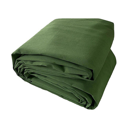 3x4M Army Heavy Duty Waterproof Canvas Tarp Tarpaulin Sun Blocked Dustproof 4