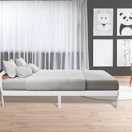 Natural Wooden Bed Frame Home Furniture 7