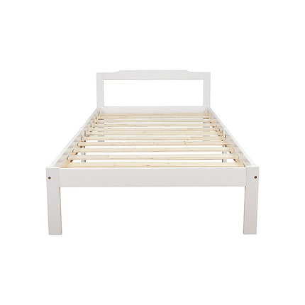 Natural Wooden Bed Frame Home Furniture 2