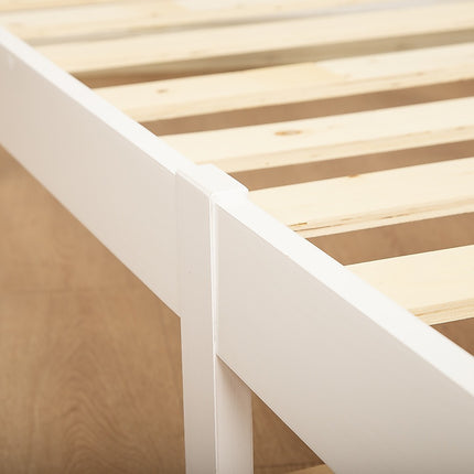 Natural Wooden Bed Frame Home Furniture 3