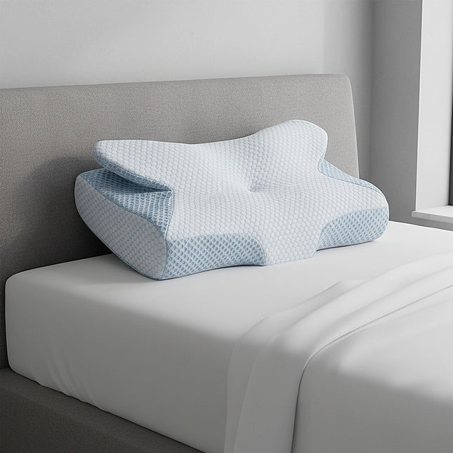 Soft Cervical Pillow for Neck Pain Relief Memory Foam Ergonomic 2