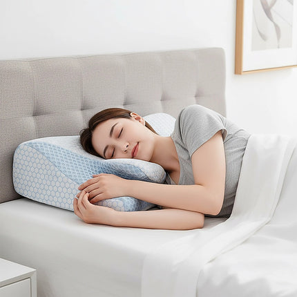 Soft Cervical Pillow for Neck Pain Relief Memory Foam Ergonomic 7