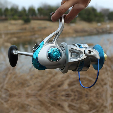 High Speed Saltwater Metal Spinning Fishing Reel Large Sea Fishing Reels 6