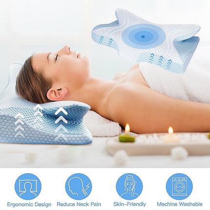 Memory Foam Pillow for Sleeping Orthopedic Cervical Ergonomic Neck Support 3