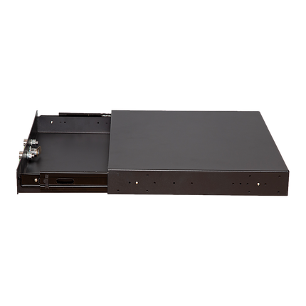 1U Locking Rack Mount Drawer Secure Steel Storage for 19" Network Server 4