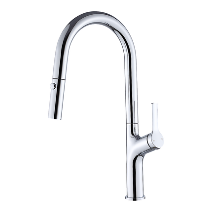 Kitchen Laundry Bathroom Basin Sink Pull Out Mixer Tap Faucet in Chrome 4