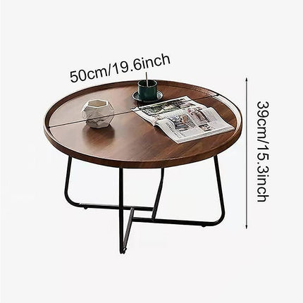 Side Table for Living Room Round Coffee Table 6