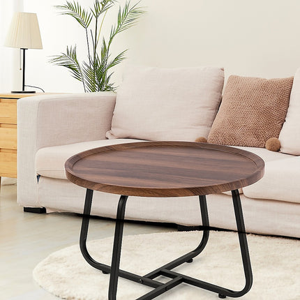 Side Table for Living Room Round Coffee Table 2