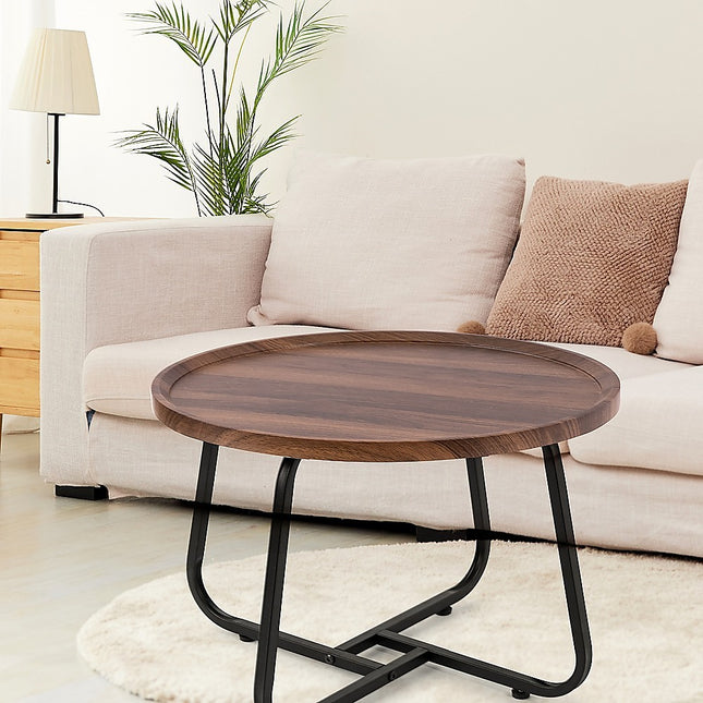 Side Table for Living Room Round Coffee Table 2