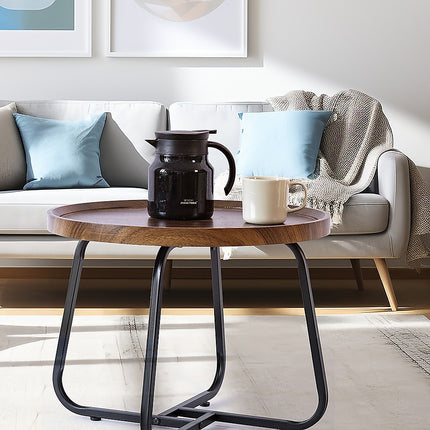 Side Table for Living Room Round Coffee Table 3