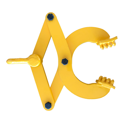 Steel Single Scissor Pallet Puller Clamp 1 Ton Capacity Pallet Grabber 4