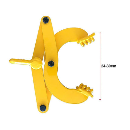Steel Single Scissor Pallet Puller Clamp 1 Ton Capacity Pallet Grabber 14