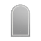 Arched LED Wall Mirror Bathroom Mirrors Makeup Anti-fog 600mm x 1000mm