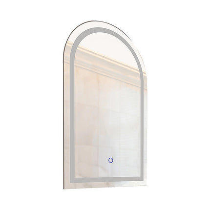 Arched LED Wall Mirror Bathroom Mirrors Makeup Anti-fog 600mm x 1000mm 6