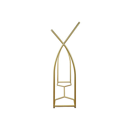 Commercial Clothing Garment Rack Retail Shop in Gold 4