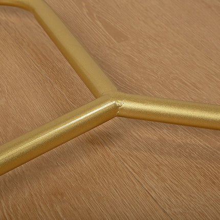 Commercial Clothing Garment Rack Retail Shop in Gold 7