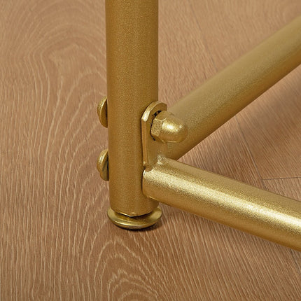 Commercial Clothing Garment Rack Retail Shop in Gold 8