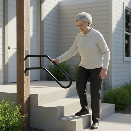 Metal Handrail For Outdoor Indoor Steps Stair Railing Safety Support Rail 5